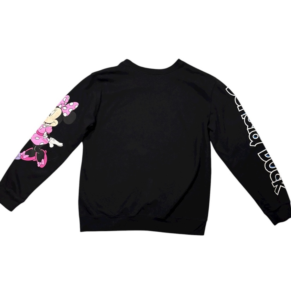 Disney Black Sweatshirt with Iconic Characters - Picture 13 of 14